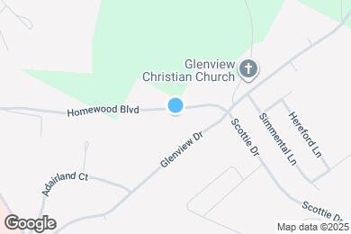 Map image of the property - 224 Homewood Blvd