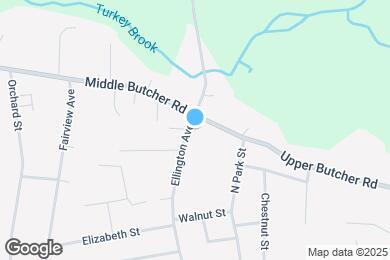 Map image of the property - 56 Ellington Ave