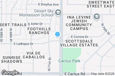 Map image of the property - 12602 N Scottsdale Rd