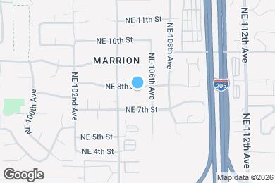Map image of the property - 10515 NE 8th St