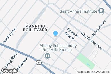 Map image of the property - 84 N Allen St