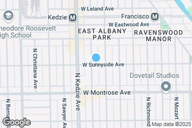 Map image of the property - 3108 W Sunnyside Ave