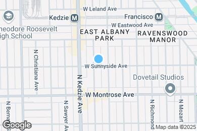 Map image of the property - 3110 W Sunnyside Ave