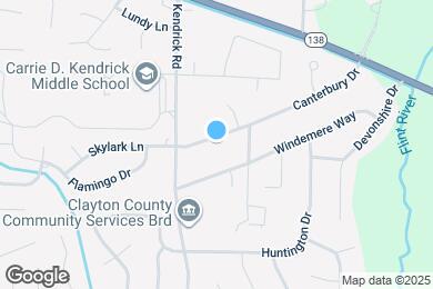 Map image of the property - 193 W Canterbury Dr