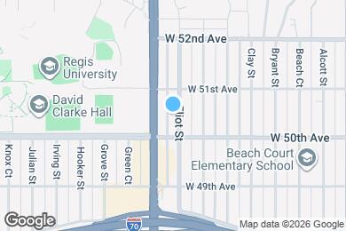 Map image of the property - 5045 Eliot St