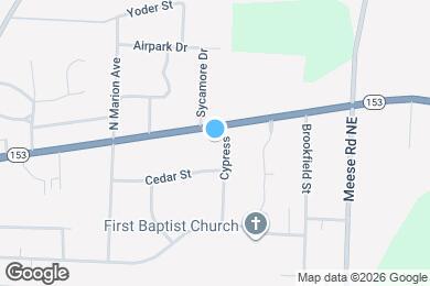 Map image of the property - 1814 E Main St