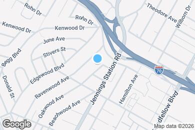 Map image of the property - 4521 Oakwood Ave