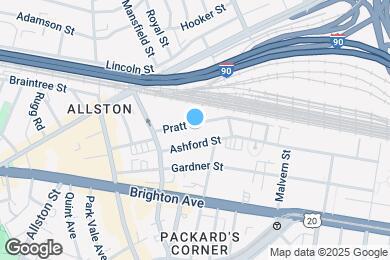 Map image of the property - 29 Pratt St