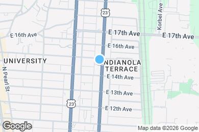 Map image of the property - 1757 N 4th St