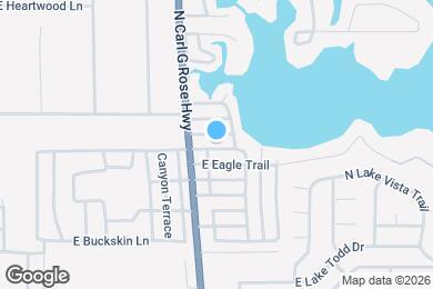 Map image of the property - 3495 E Buffalo Ln