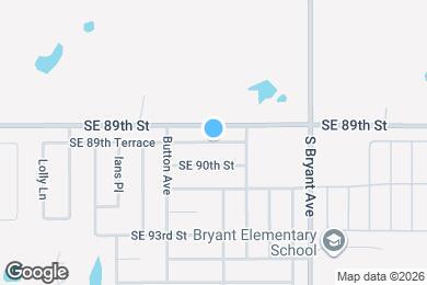 Map image of the property - 2805 SE 89th Ter
