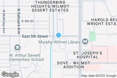 Map image of the property - Marquee on 5th