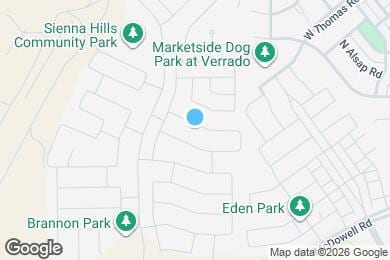 Map image of the property - 21221 W Hubbell St