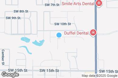 Map image of the property - 11620 SW 12th St
