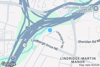 Map image of the property - 154 Lindridge Dr NE