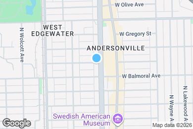 Map image of the property - 1609 W Rascher Ave