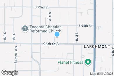 Map image of the property - 9431 Tacoma Ave S