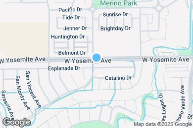 Map image of the property - 1295 Esplanade Dr