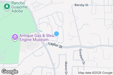 Map image of the property - 1964 Paseo del Rey