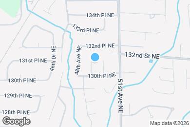 Map image of the property - 13113 49th Ave NE