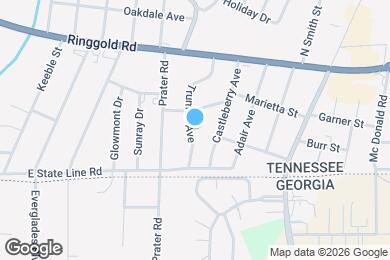 Map image of the property - 1604 Truman Ave