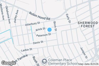 Map image of the property - 3912 Peterson St