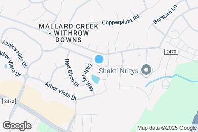 Map image of the property - 1905 Arbor Crest Ct