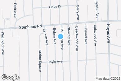 Map image of the property - 23743 Columbus Ave