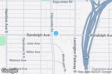Map image of the property - Randolph Apartments | 1172