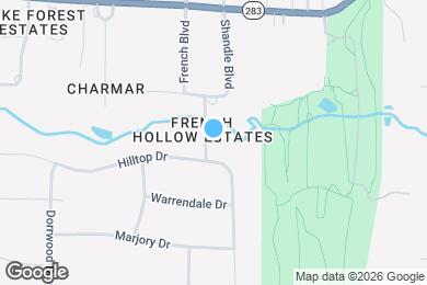 Map image of the property - 8797 S Shandle Blvd