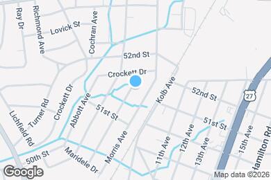 Map image of the property - 5148 Trussell Ave