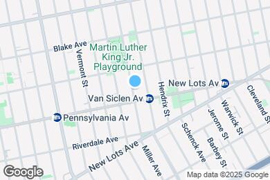 Map image of the property - 597 Miller Ave