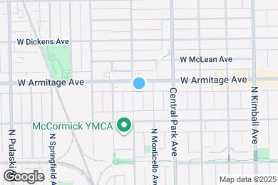 Map image of the property - 1943 N Lawndale Ave