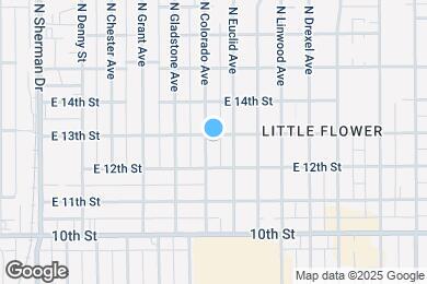 Map image of the property - 1225 N Colorado Ave