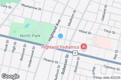 Map image of the property - 71 Stanley St