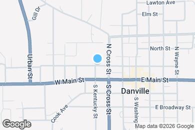 Map image of the property - 294 W Clinton St