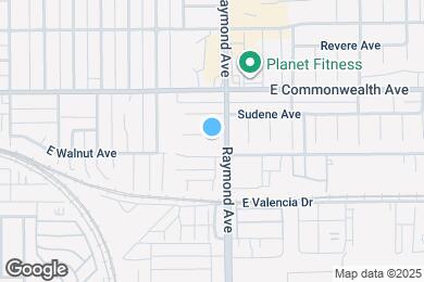 Map image of the property - 1122 E Santa Fe Ave