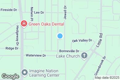 Map image of the property - 2715 Hilldale Blvd