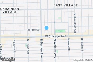 Map image of the property - 822 N Winchester Ave
