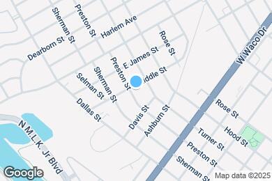 Map image of the property - 1021 Preston St