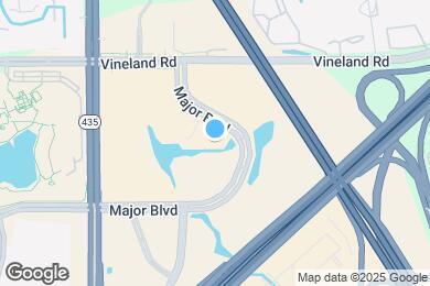 Map image of the property - Furnished Studio-Orlando - Universal Studios - Major Blvd.