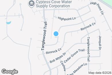 Map image of the property - 1005 Live Oak Dr
