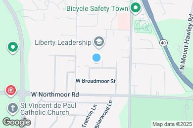 Map image of the property - 827 W Shermoor St