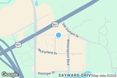 Map image of the property - 2011 Honeycutt Dr