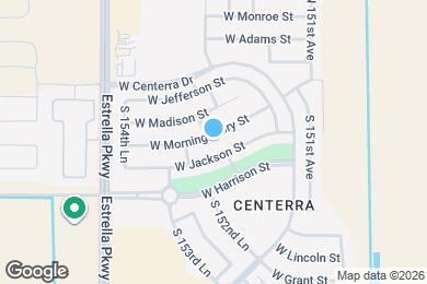 Map image of the property - 15293 W Morning Glory St