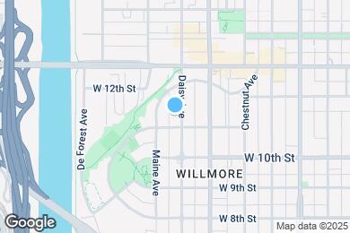 Map image of the property - 1121 Daisy Ave
