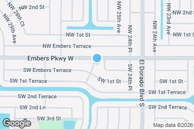 Map image of the property - 5 SW 26th Pl