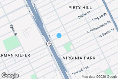 Map image of the property - 865 Pingree St