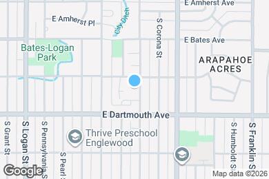 Map image of the property - 3051 S Ogden St