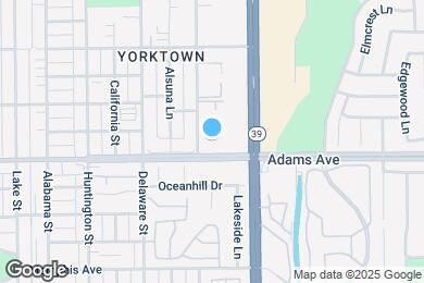 Map image of the property - 1702 Florida St